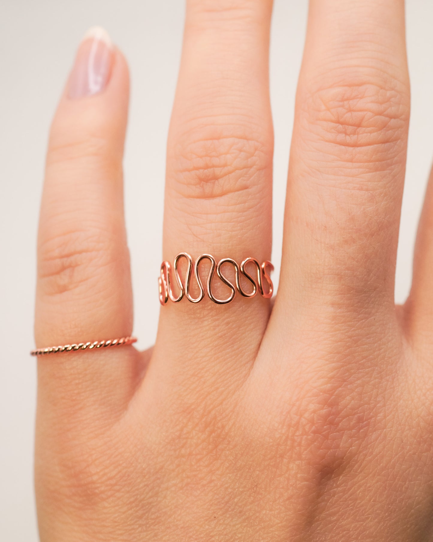 Diadem Ring, 14K Rose Gold Fill