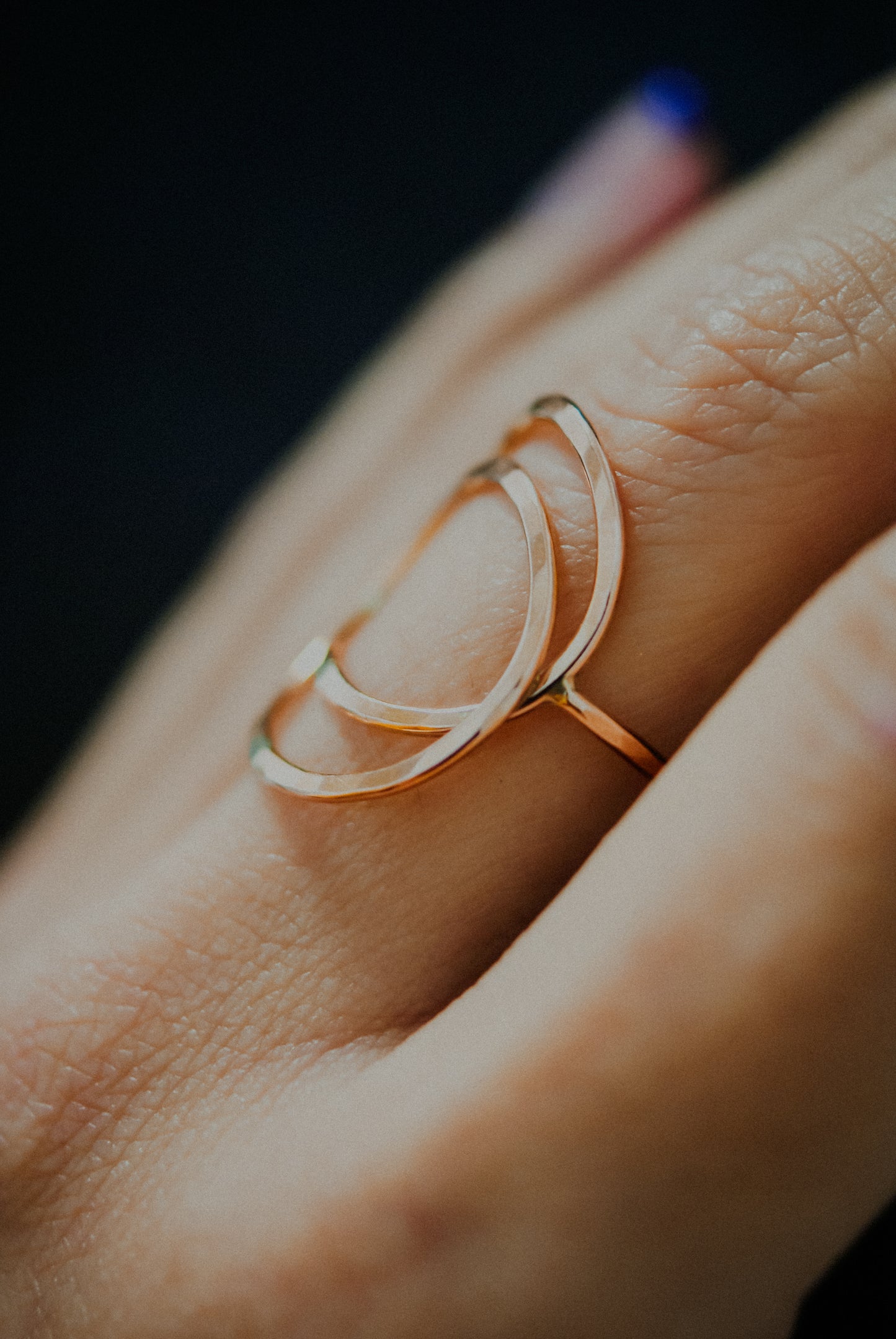 Eclipse Ring, 14K Rose Gold Fill