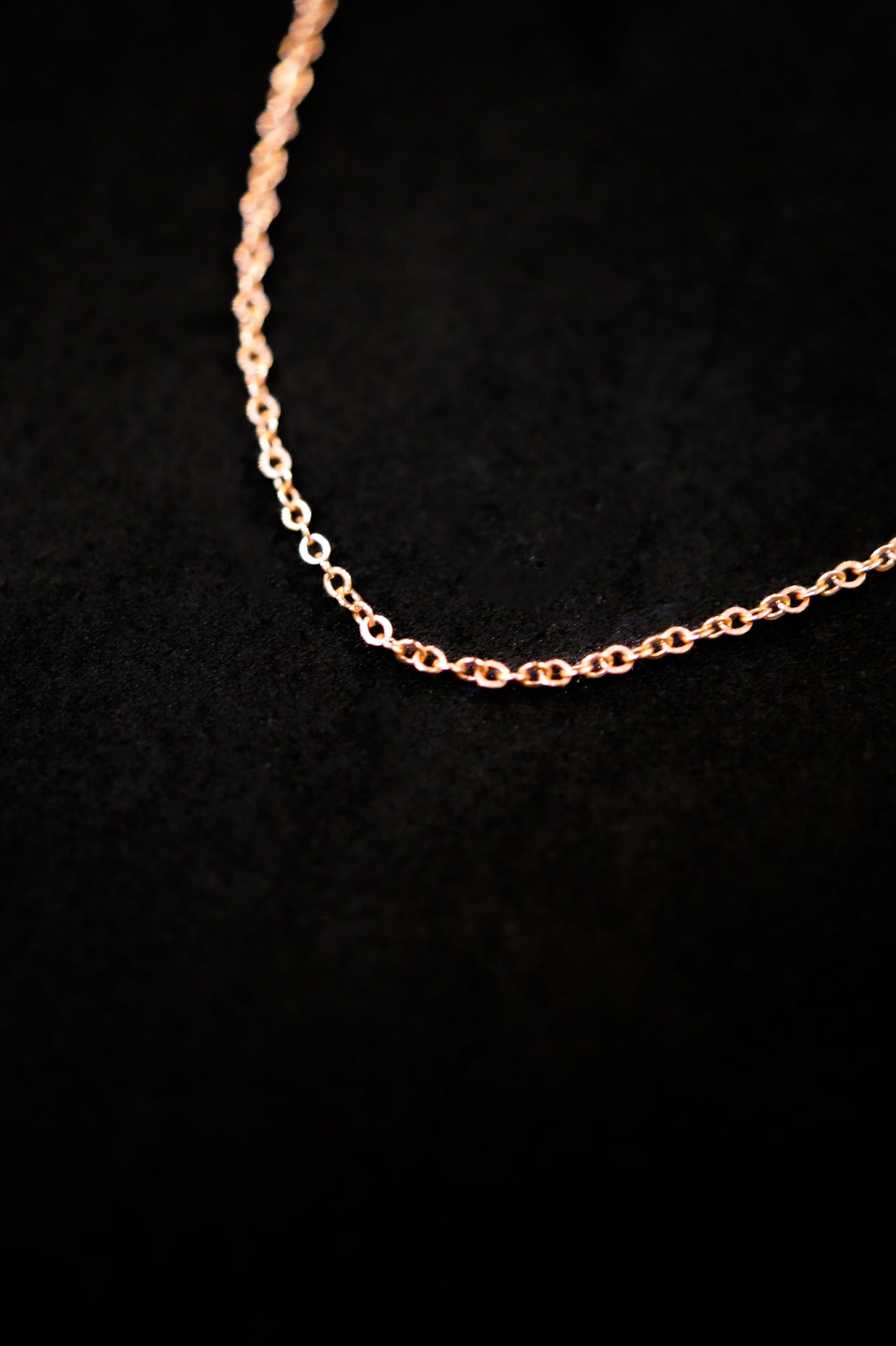 Thin 1mm Cable Chain Choker