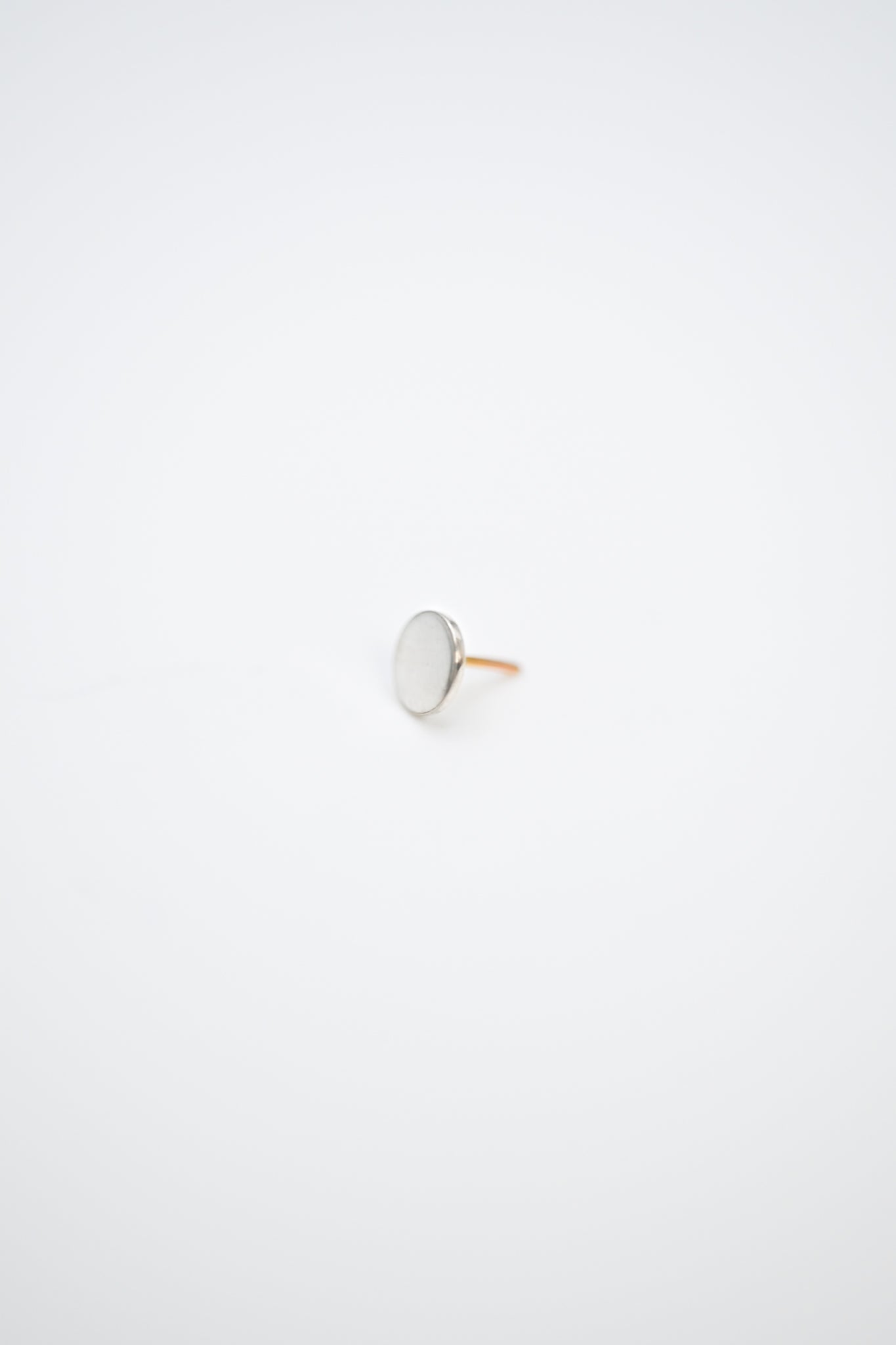 Mini Dot Flat Back Stud Earring