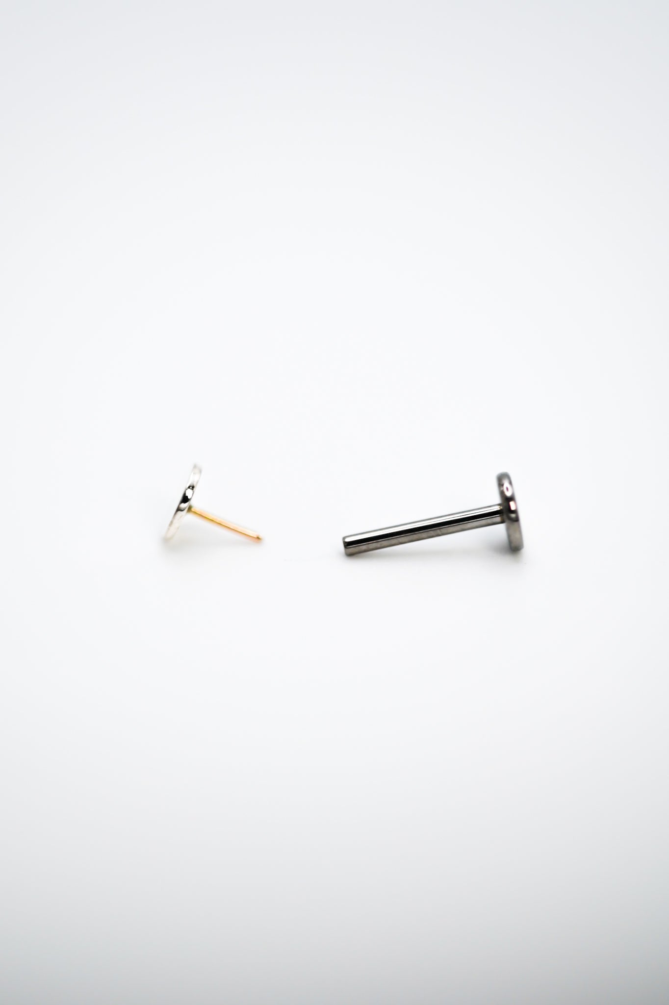 Mini Dot Flat Back Stud Earring