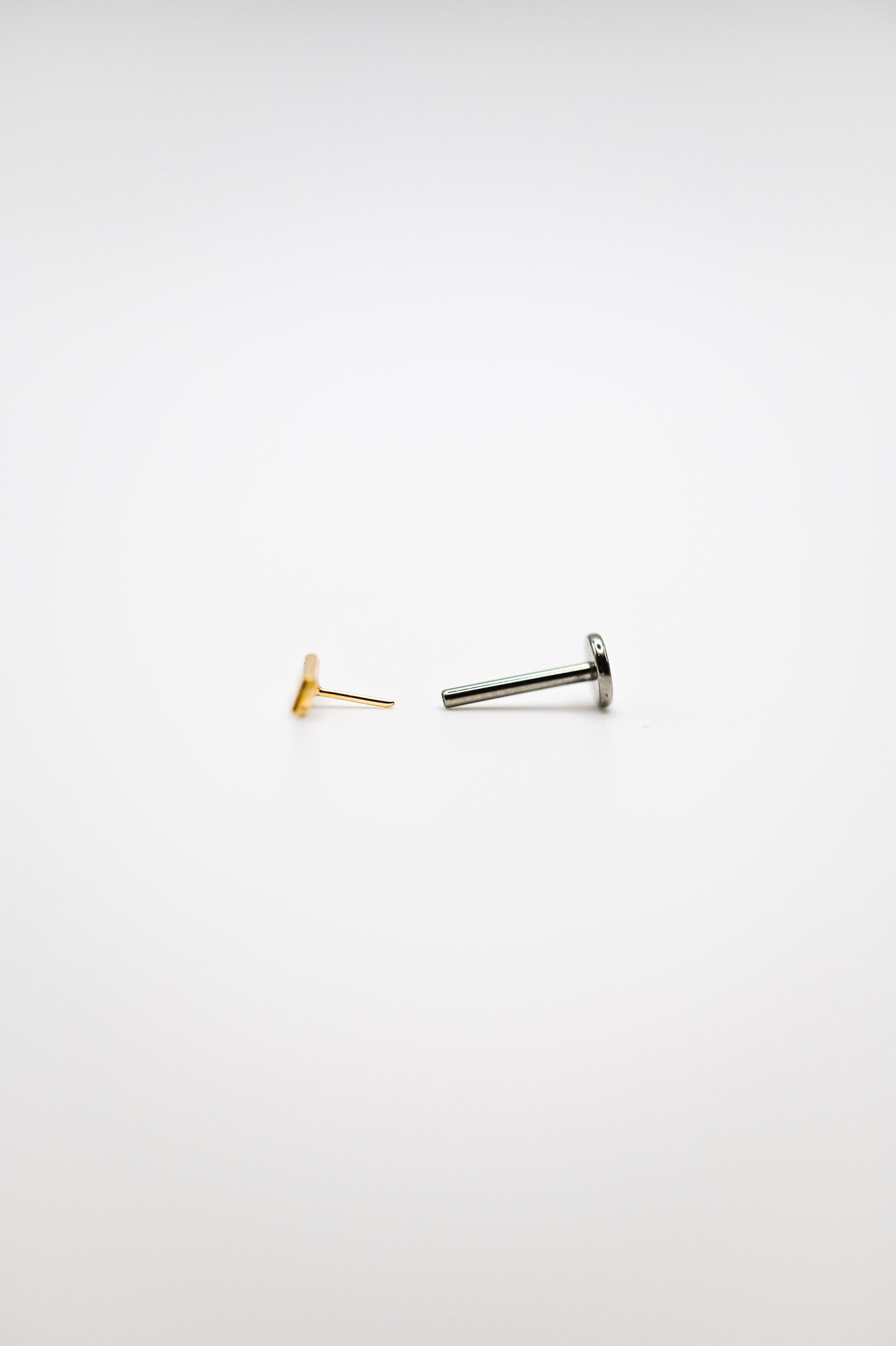 Mini Mirror Flat Back Stud Earring