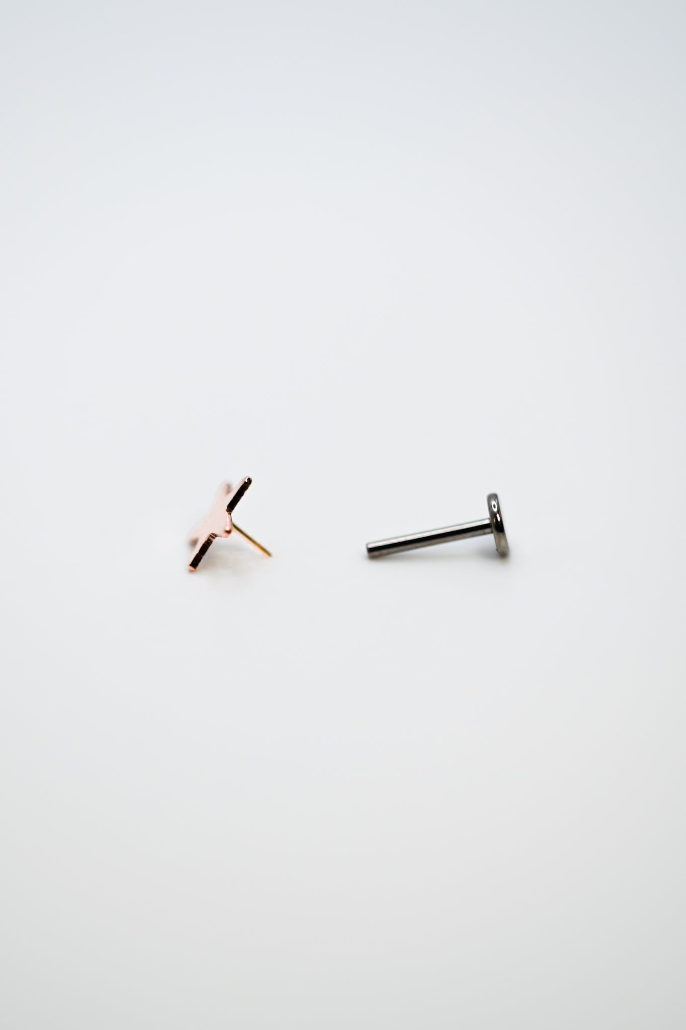 Star Flat Back Stud Earring