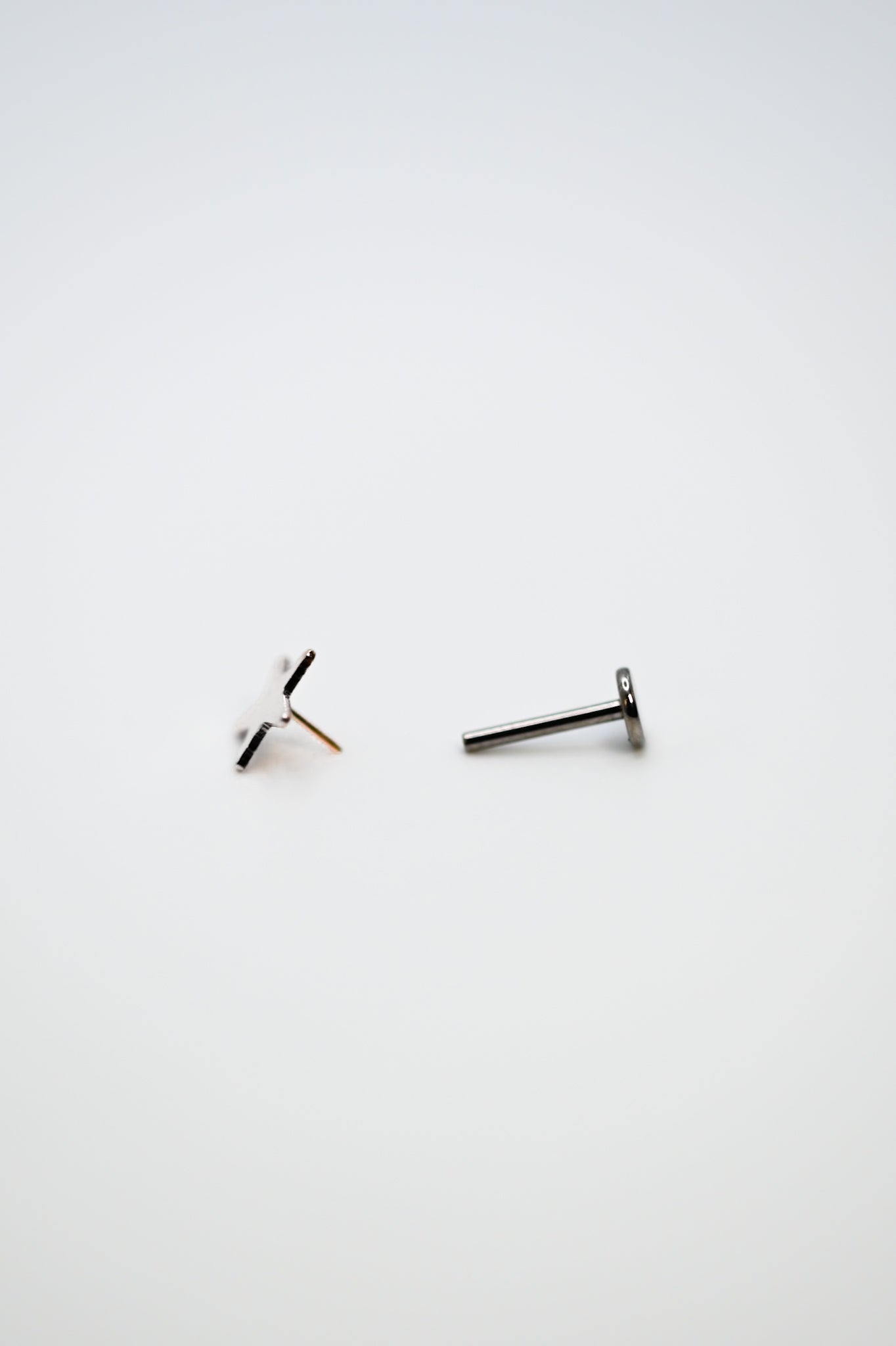 Star Flat Back Stud Earring
