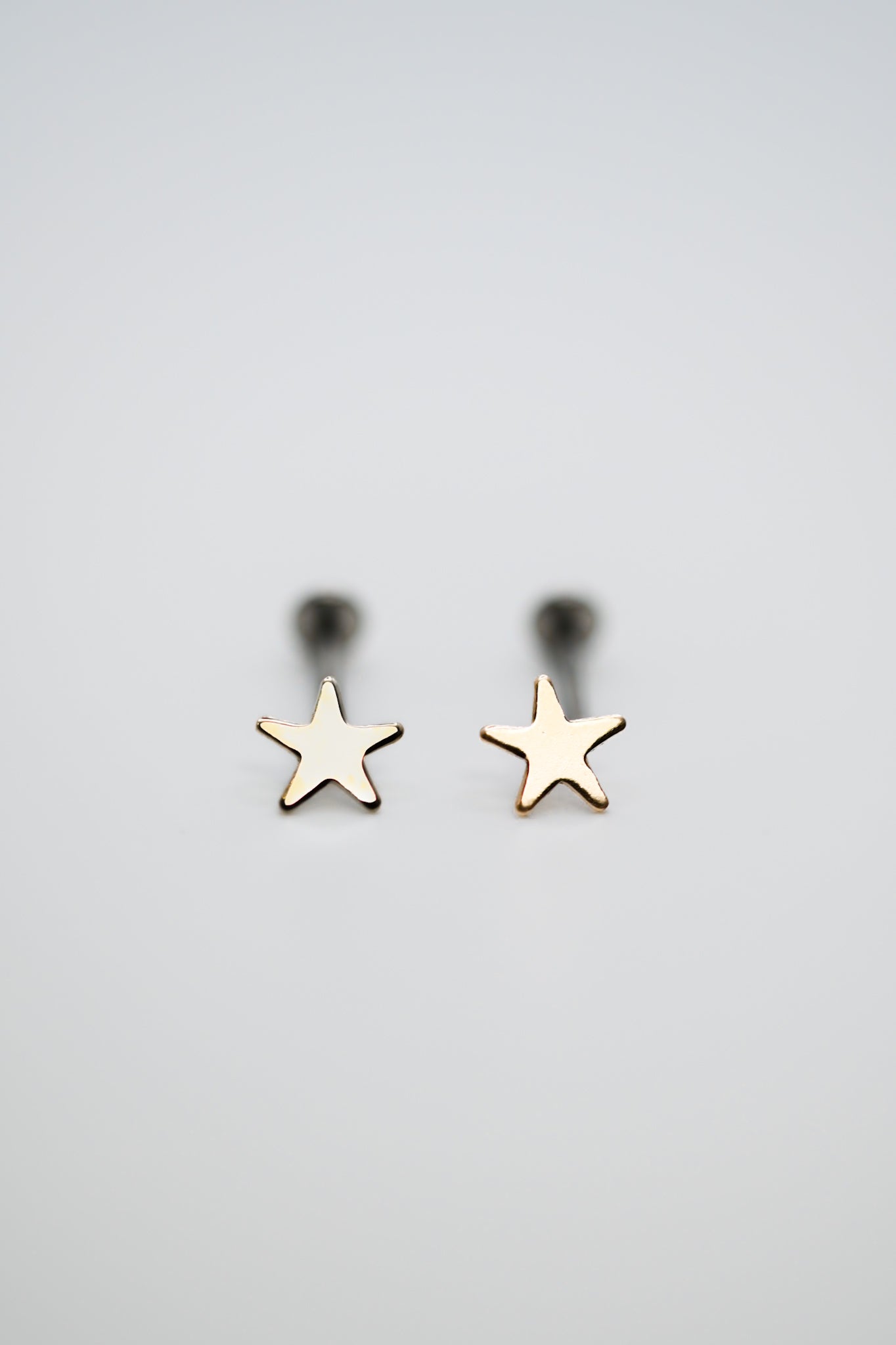Star Flat Back Stud Earring