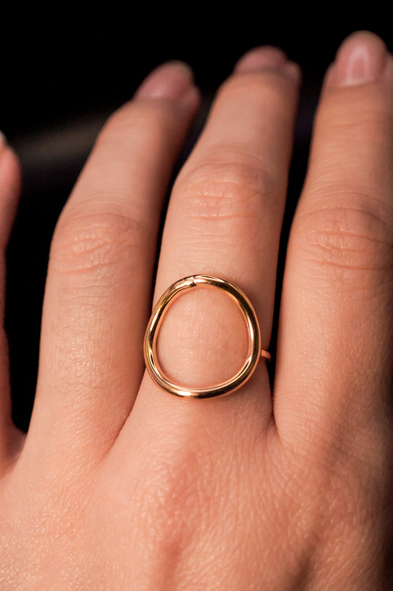 Full Circle Ring, 14K Gold Fill