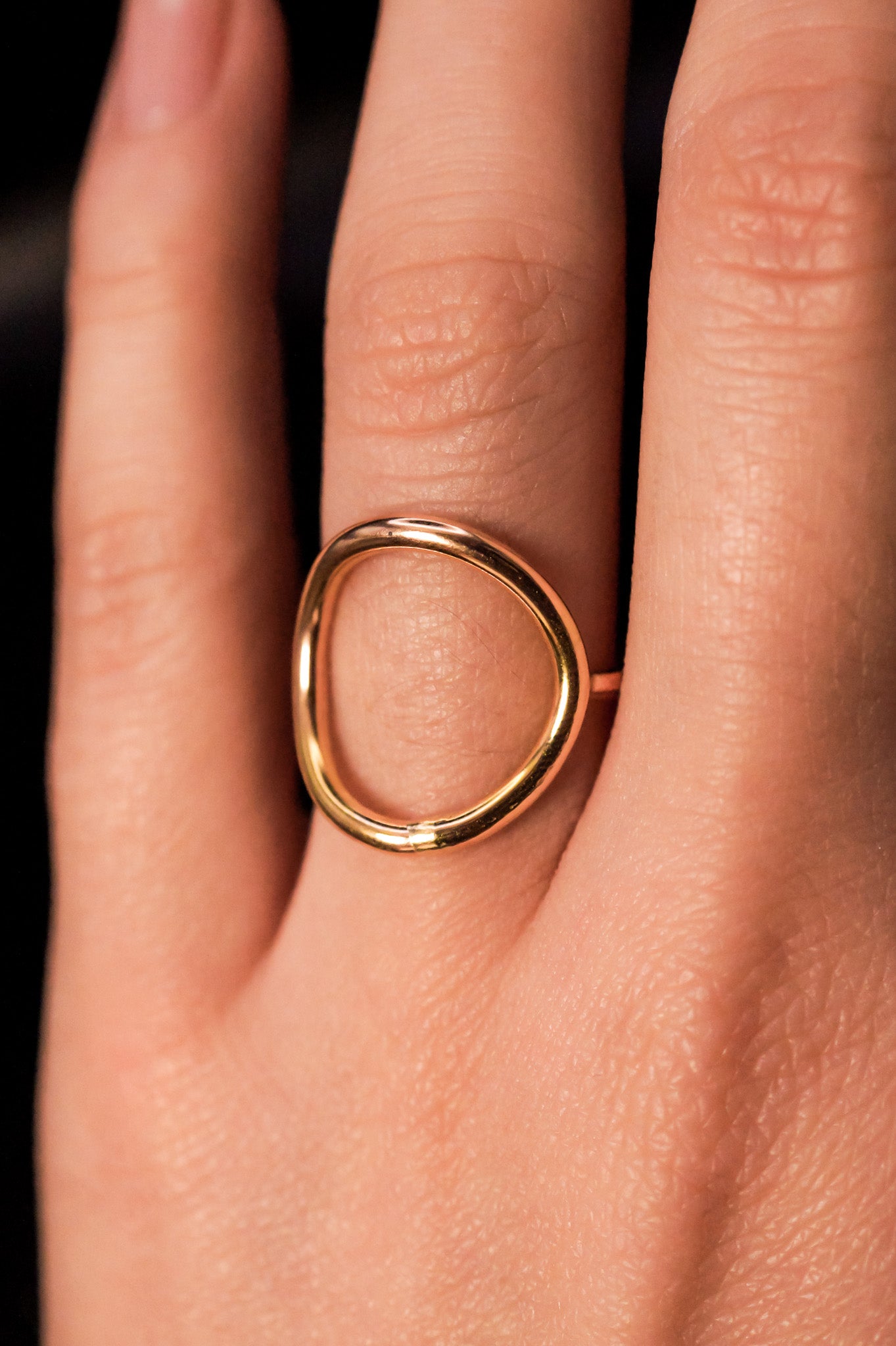 Full Circle Ring, 14K Gold Fill