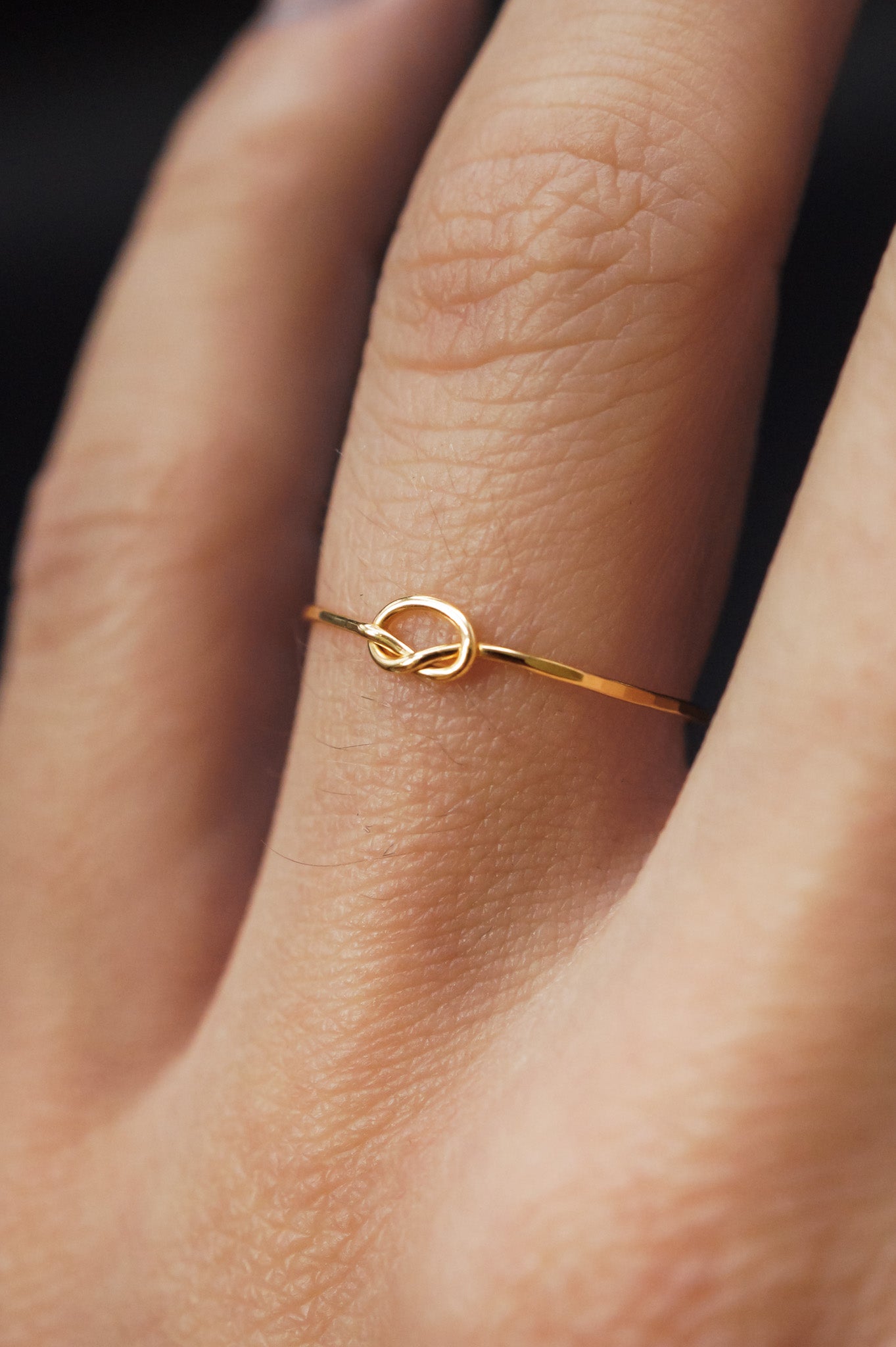 Open Knot Ring, 14K Gold Fill