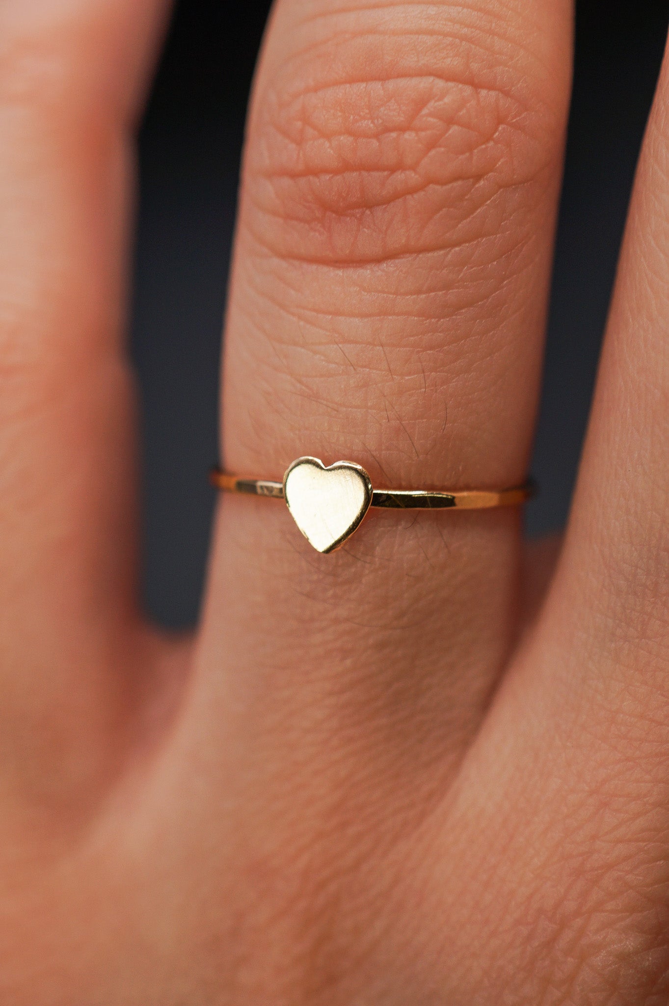 Heart Ring, 14K Gold Fill – Hannah Naomi Jewelry