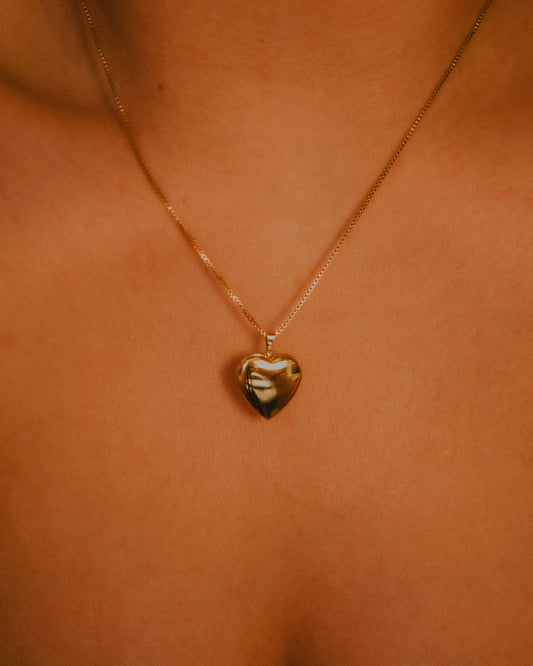 Heart Shaped Locket Charm