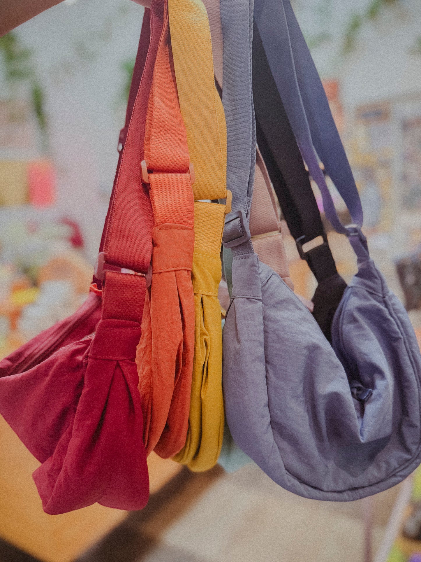 Orange Crossbody Bag