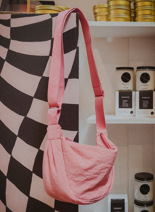 Pink Crossbody Bag
