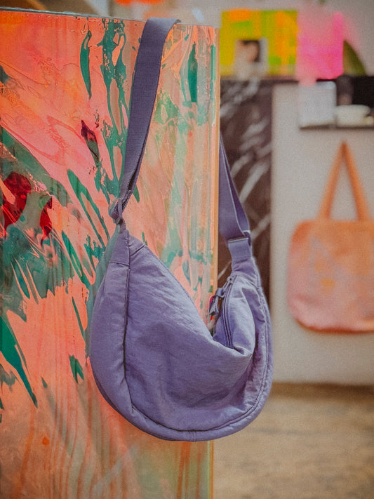 Slate Blue Crossbody Bag