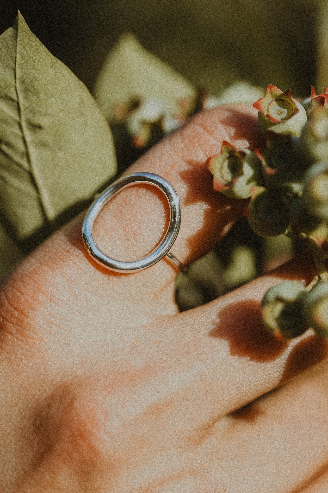 Full Circle Ring, 14K Rose Gold Fill