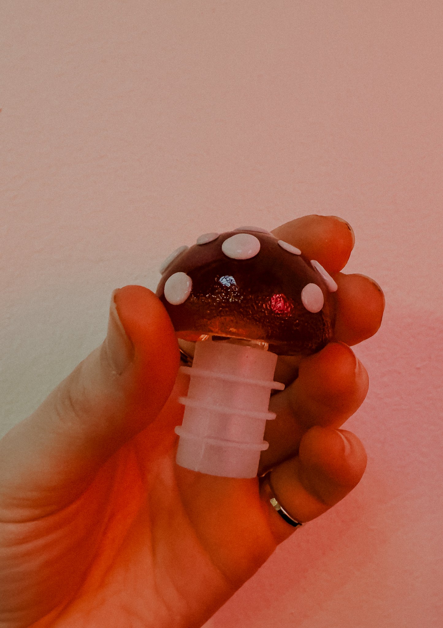 Glass Wine Bottle Stopper