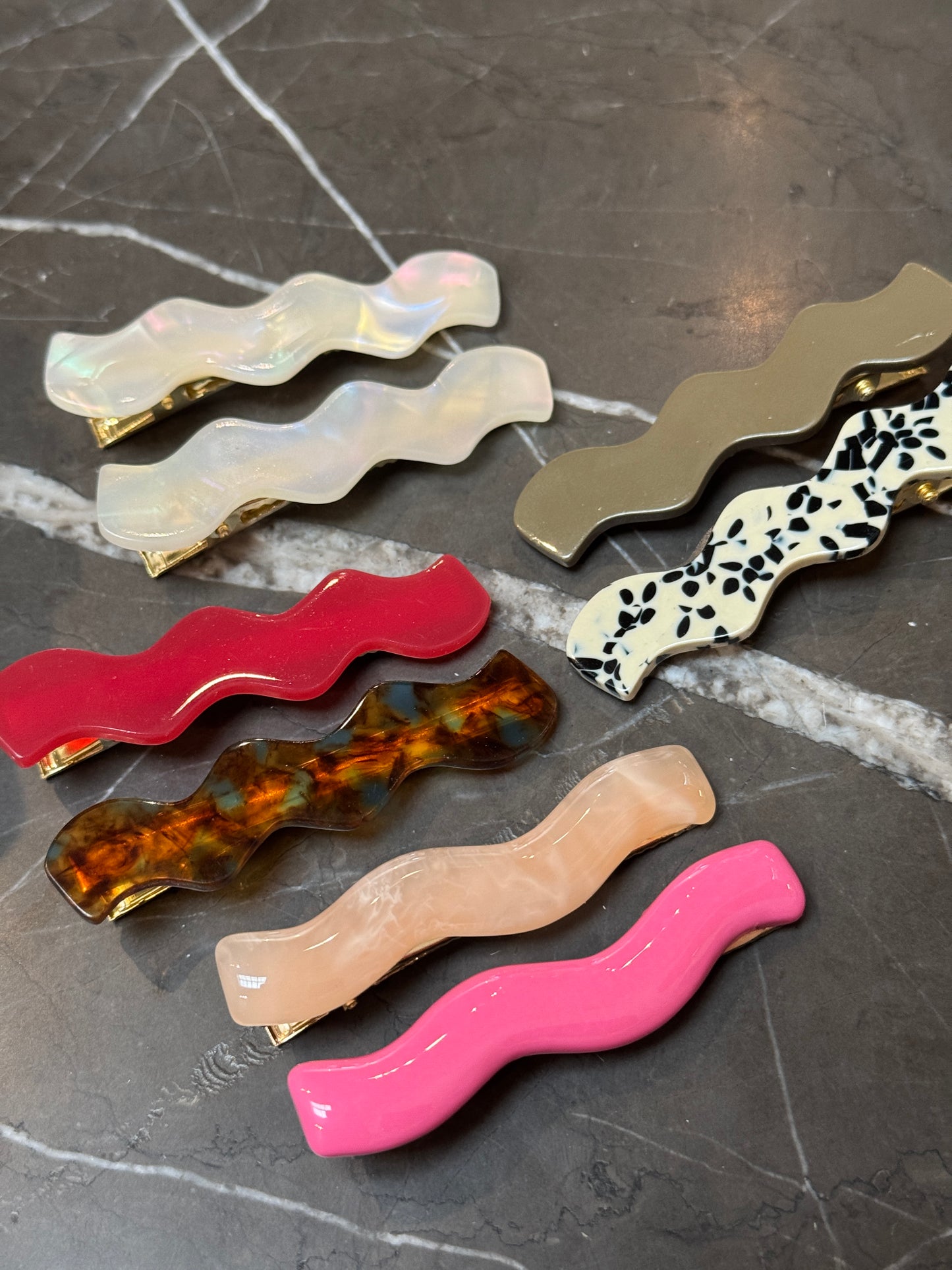 Thick Wiggle Hair Clip Packs