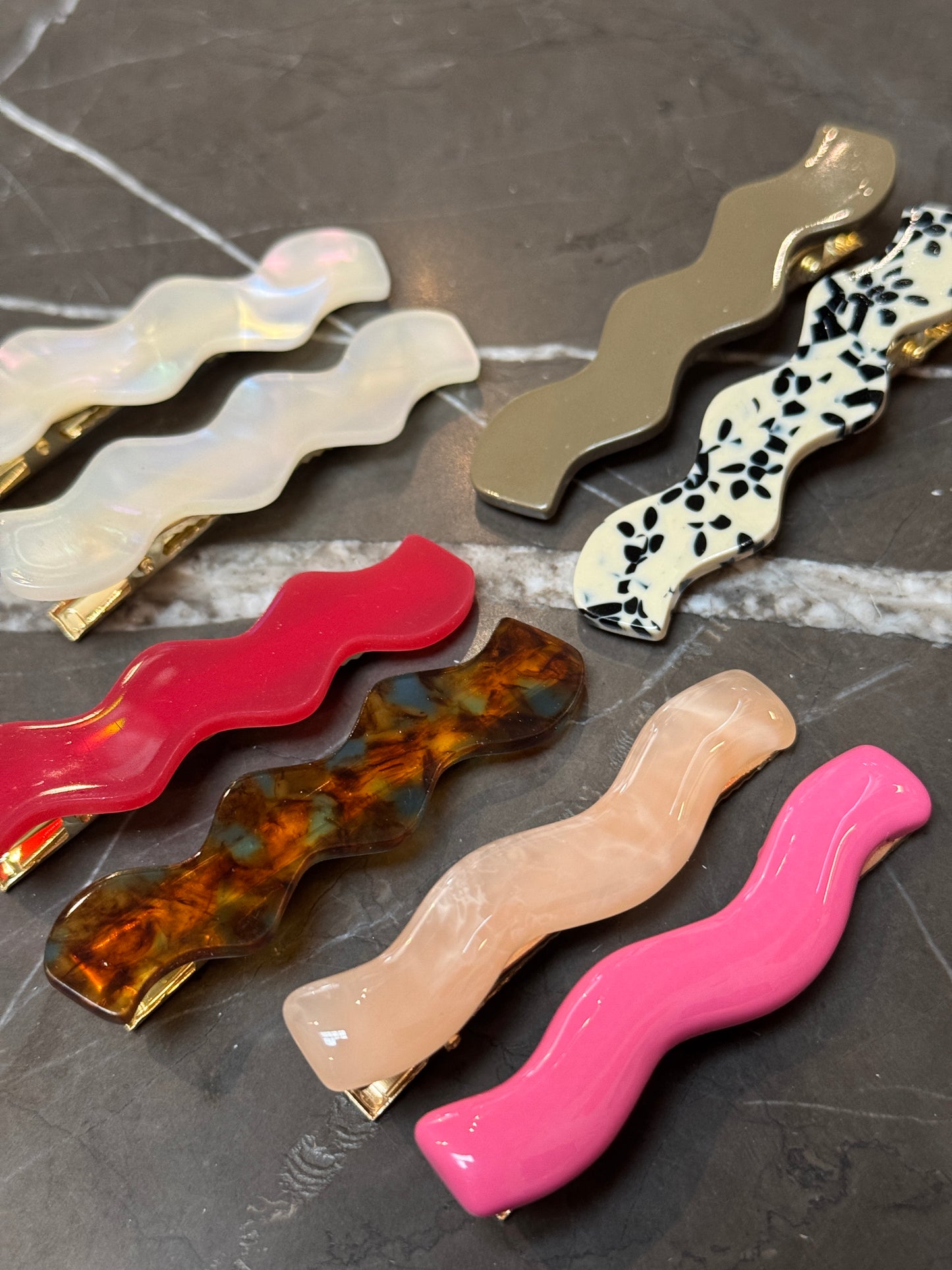 Thick Wiggle Hair Clip Packs