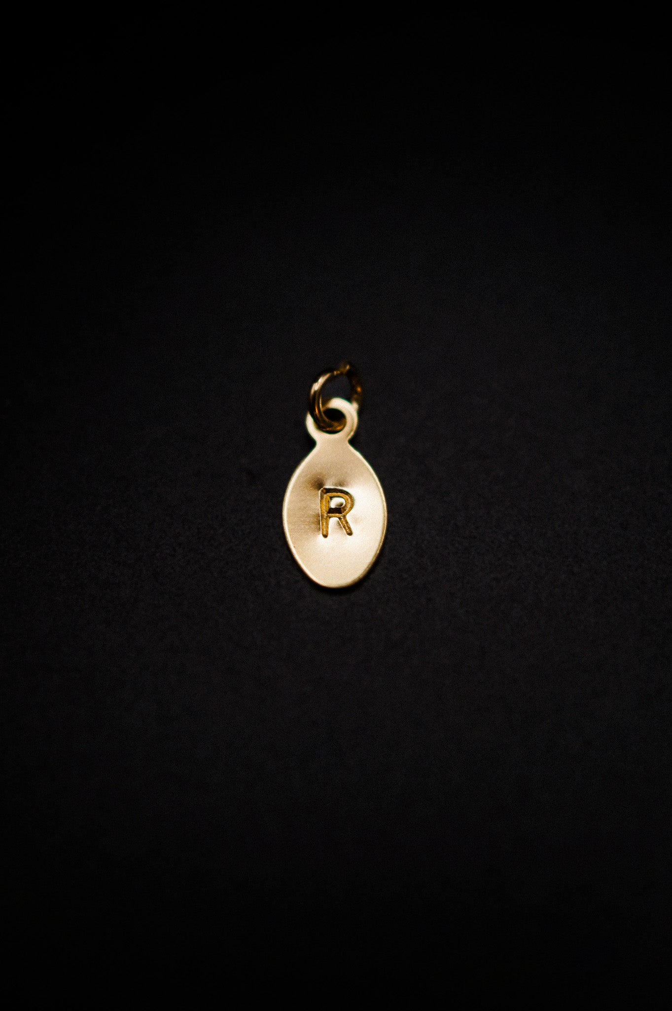 Monogram Oval Charm