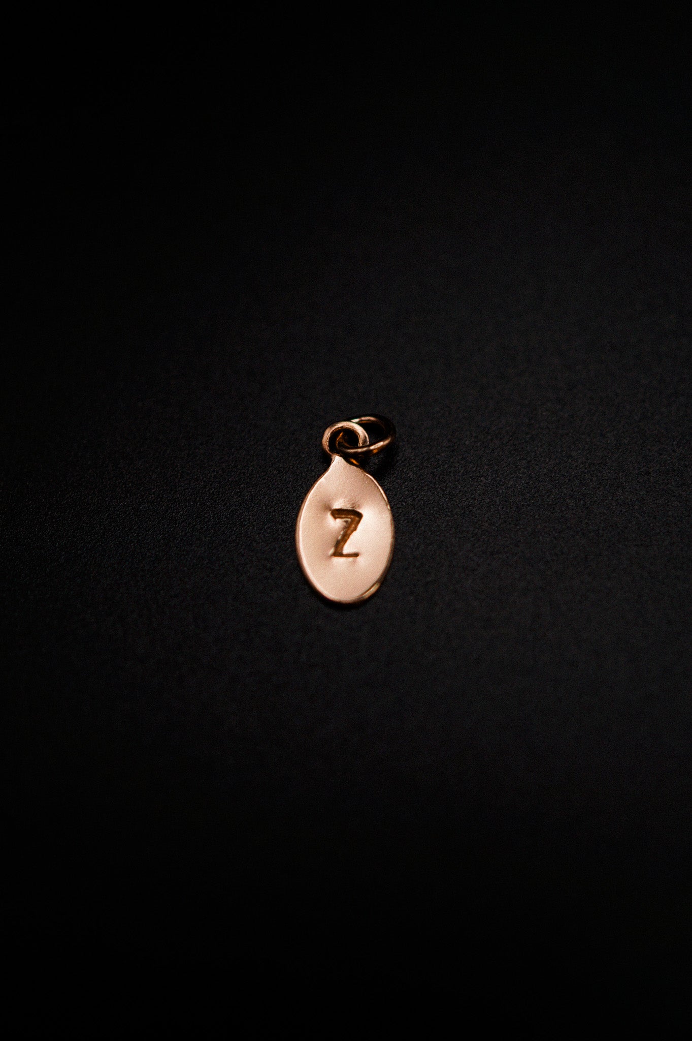 Monogram Oval Charm