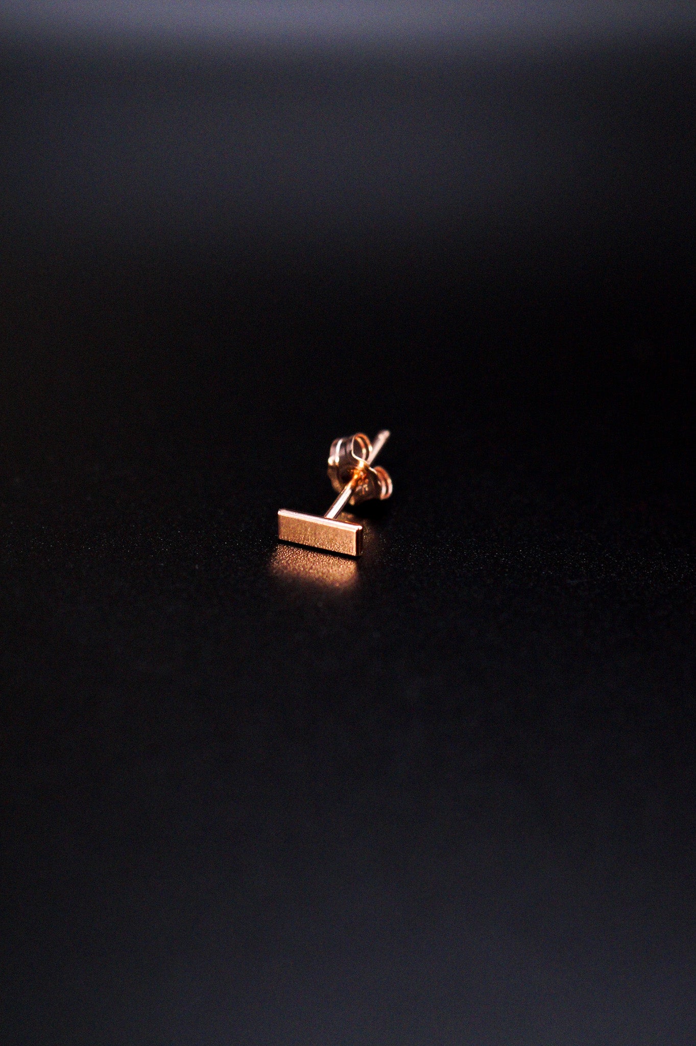 Mini Mirror Stud Earrings, Gold Fill, Rose Gold Fill, or Sterling Silver
