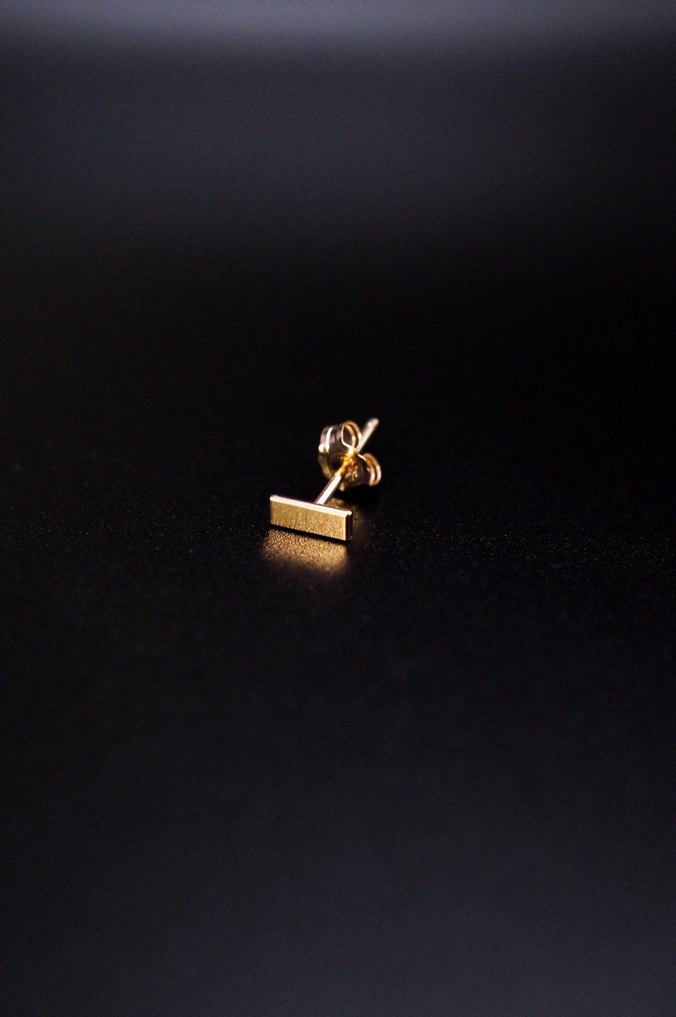 Mini Mirror Stud Earrings, Gold Fill, Rose Gold Fill, or Sterling Silver