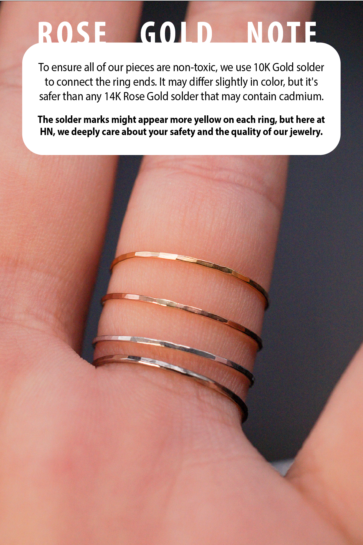 Infinity Knot Ring, 14K Rose Gold Fill