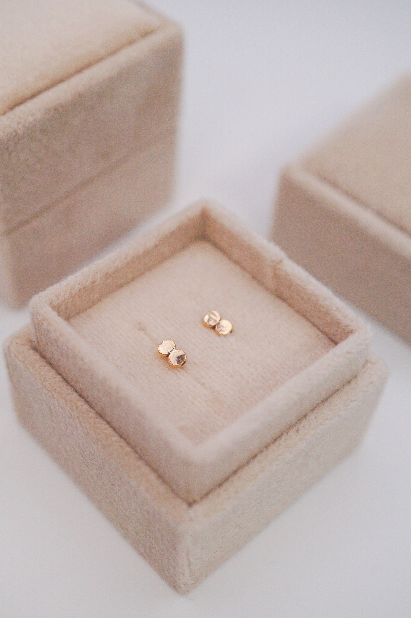 Hexagon Velvet Ring Box