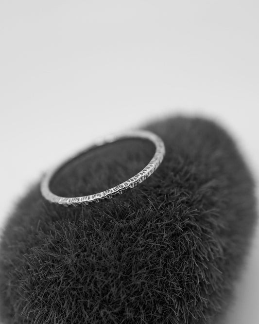 Sparkle Ring, Sterling Silver