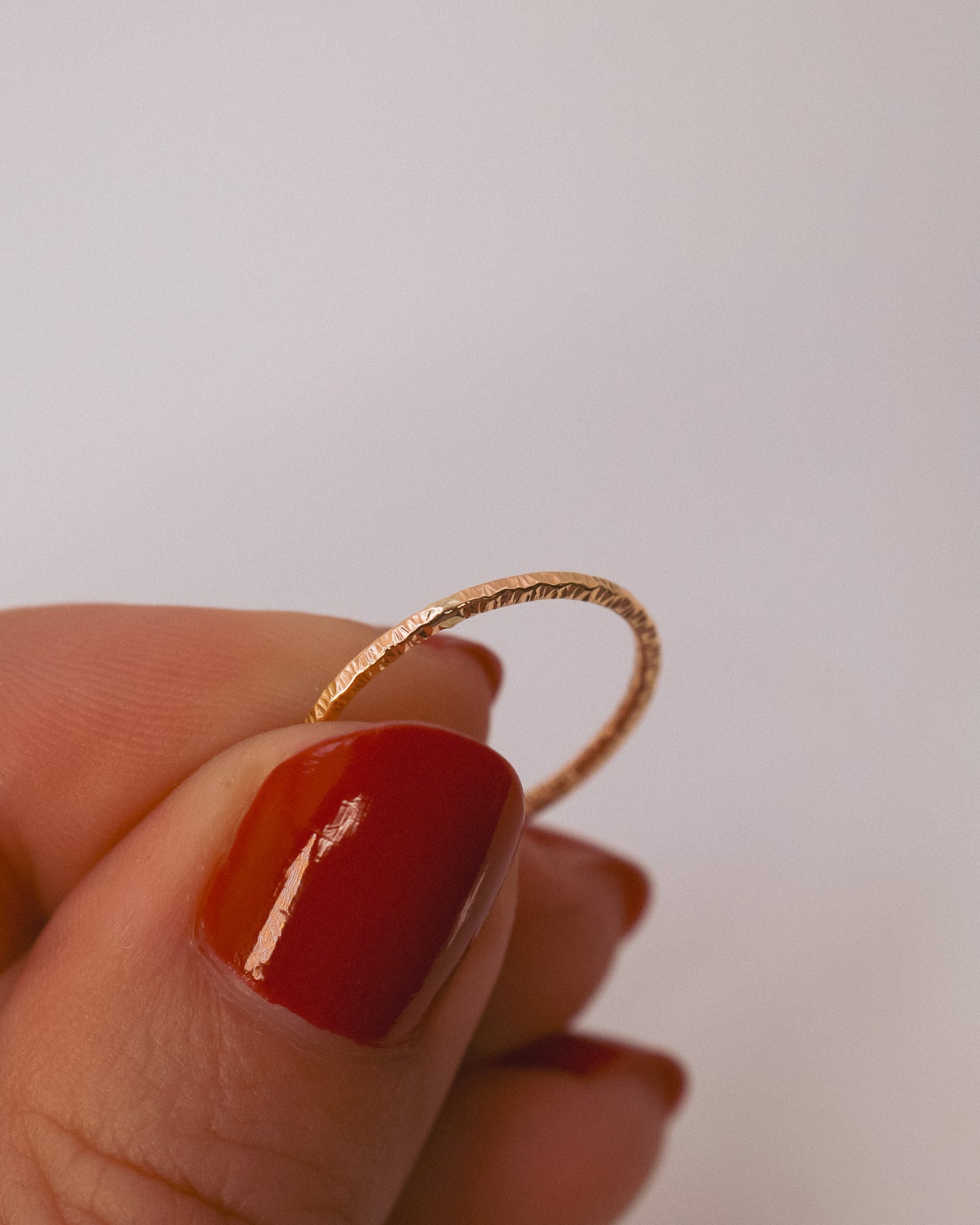 Sparkle Ring, 14K Rose Gold Fill