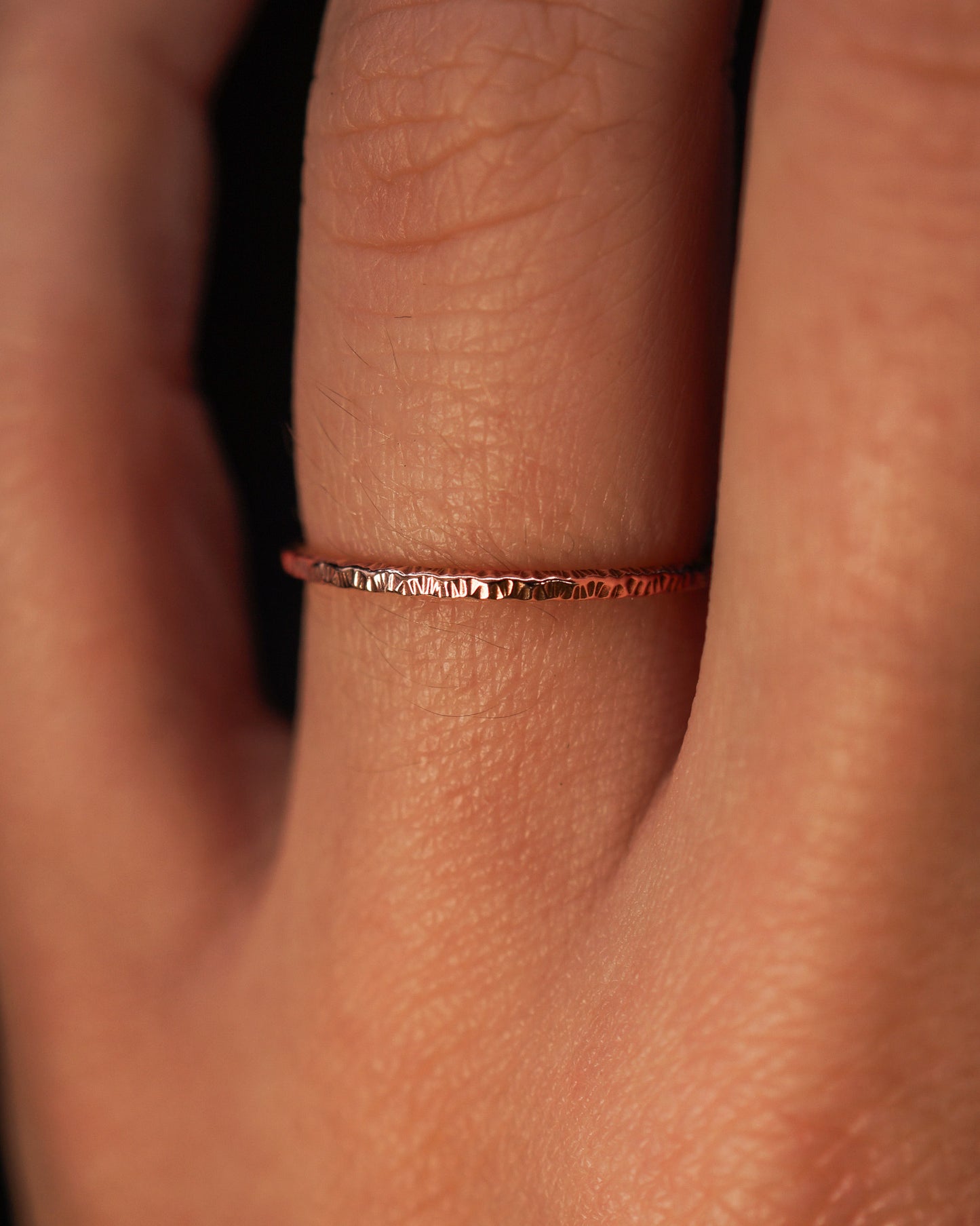 Sparkle Ring, 14K Rose Gold Fill