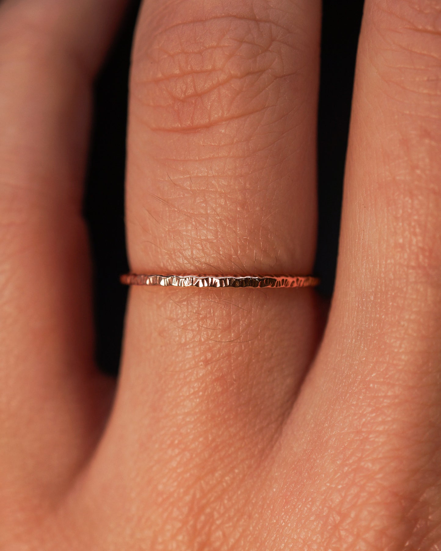 Sparkle Ring, 14K Rose Gold Fill