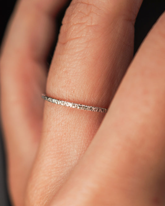 Sparkle Ring, Sterling Silver