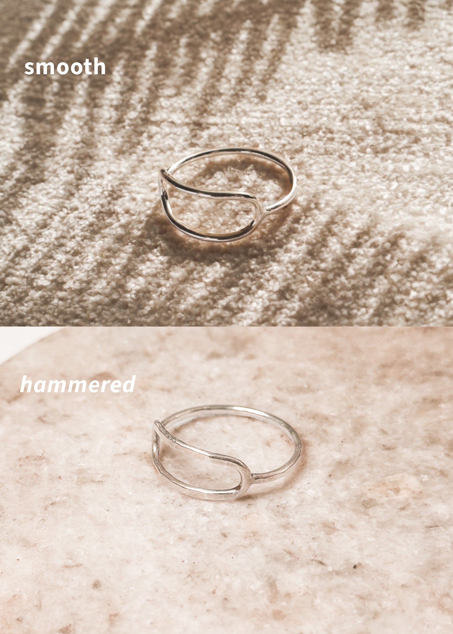 Stadium Ring, Sterling Silver