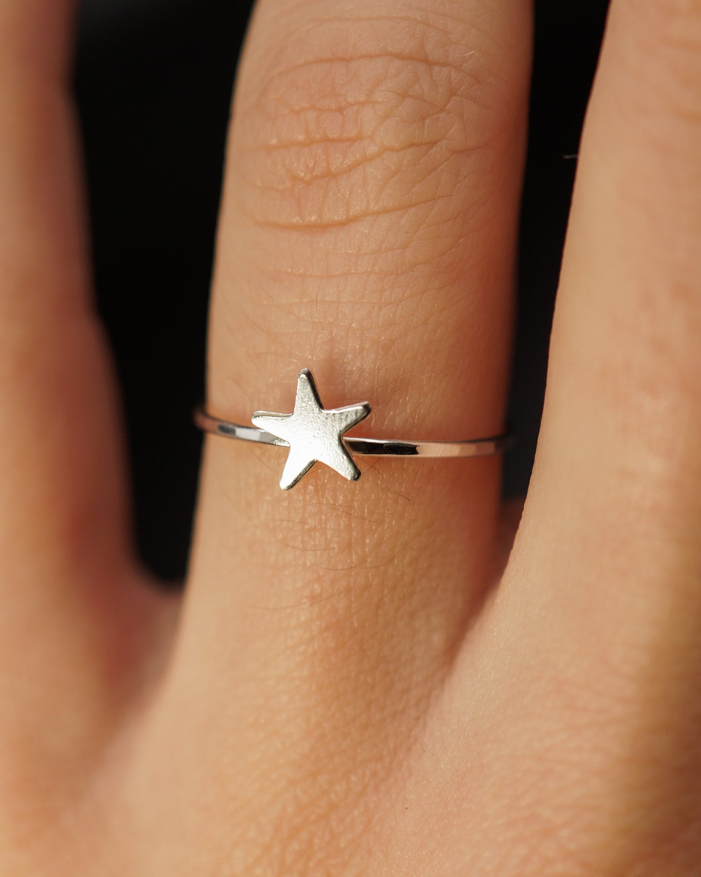 Star Ring, Sterling Silver