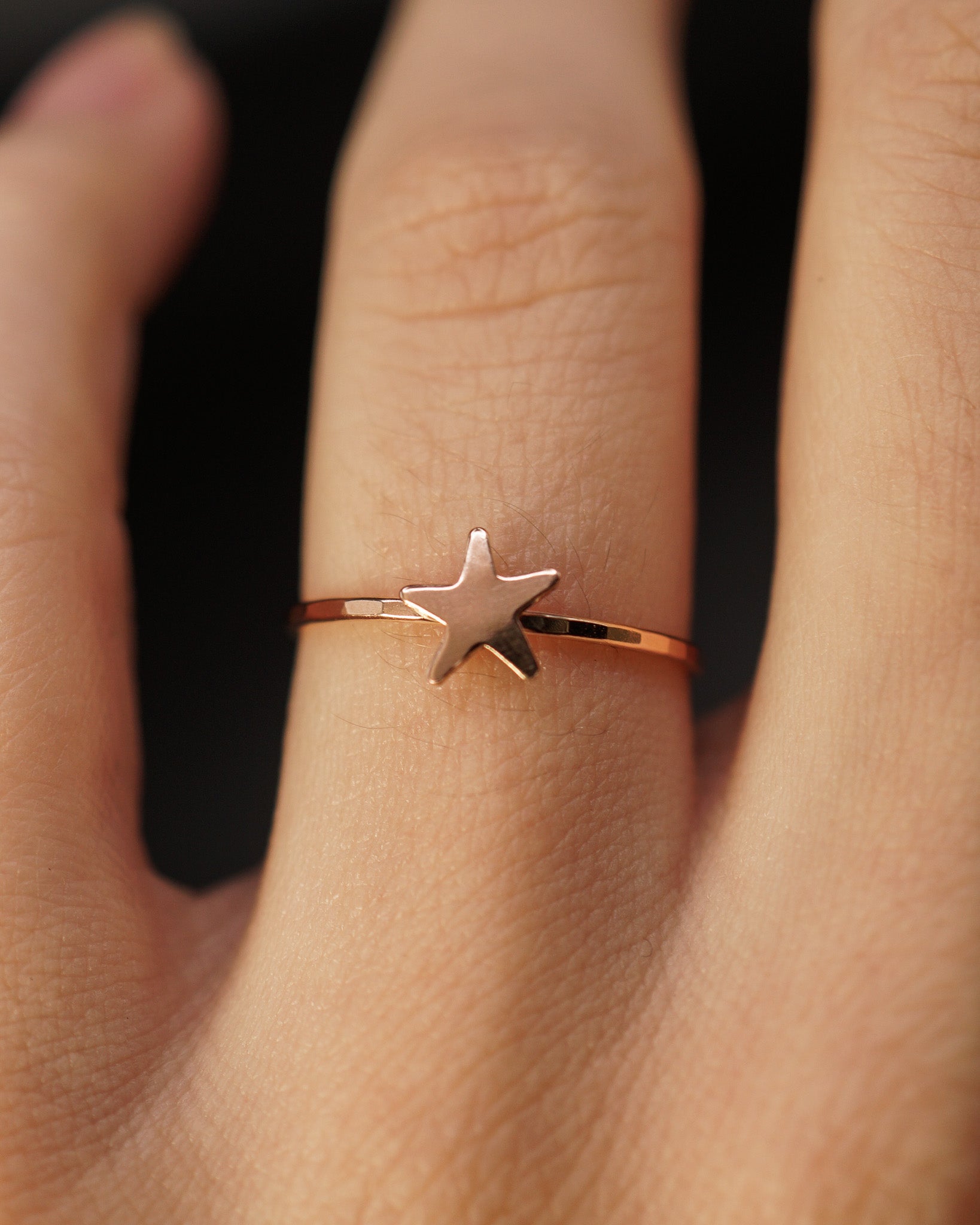 Star Ring, 14K Rose Gold Fill – Hannah Naomi Jewelry