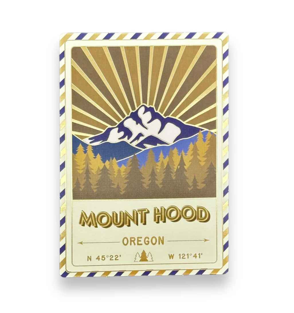 MT Hood Landmark Postcard