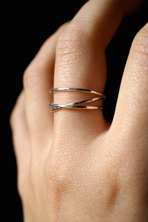 Wraparound Ring, Sterling Silver