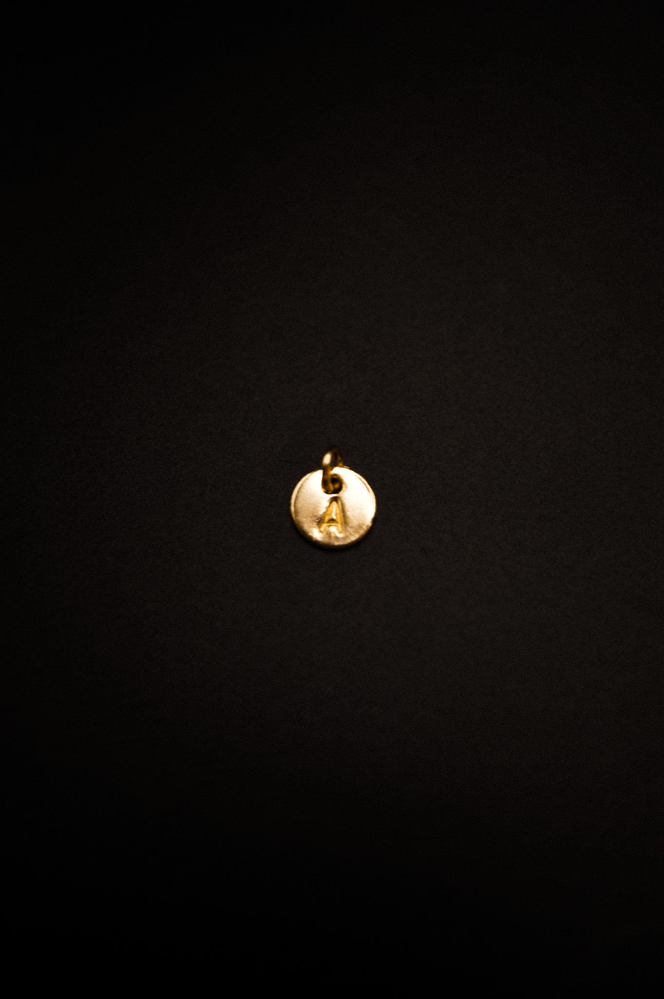 Tiny Monogram & Bangle Set, 14K Gold Fill