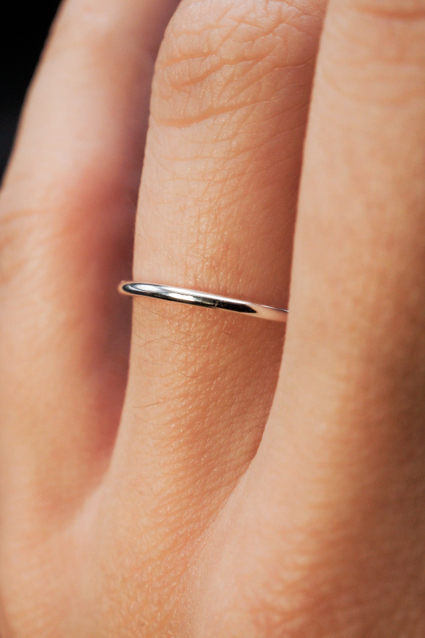 Thick Ring, Sterling Silver