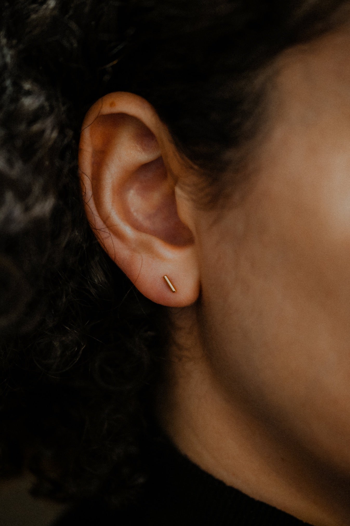 Bar Studs Full Set of Earrings