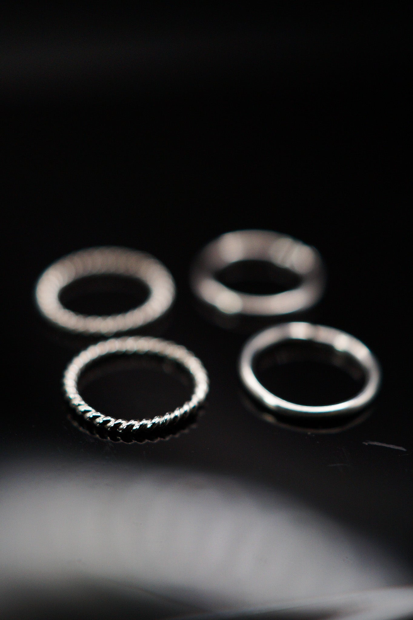 Twist Huggie Hoop Earring in Sterling Silver