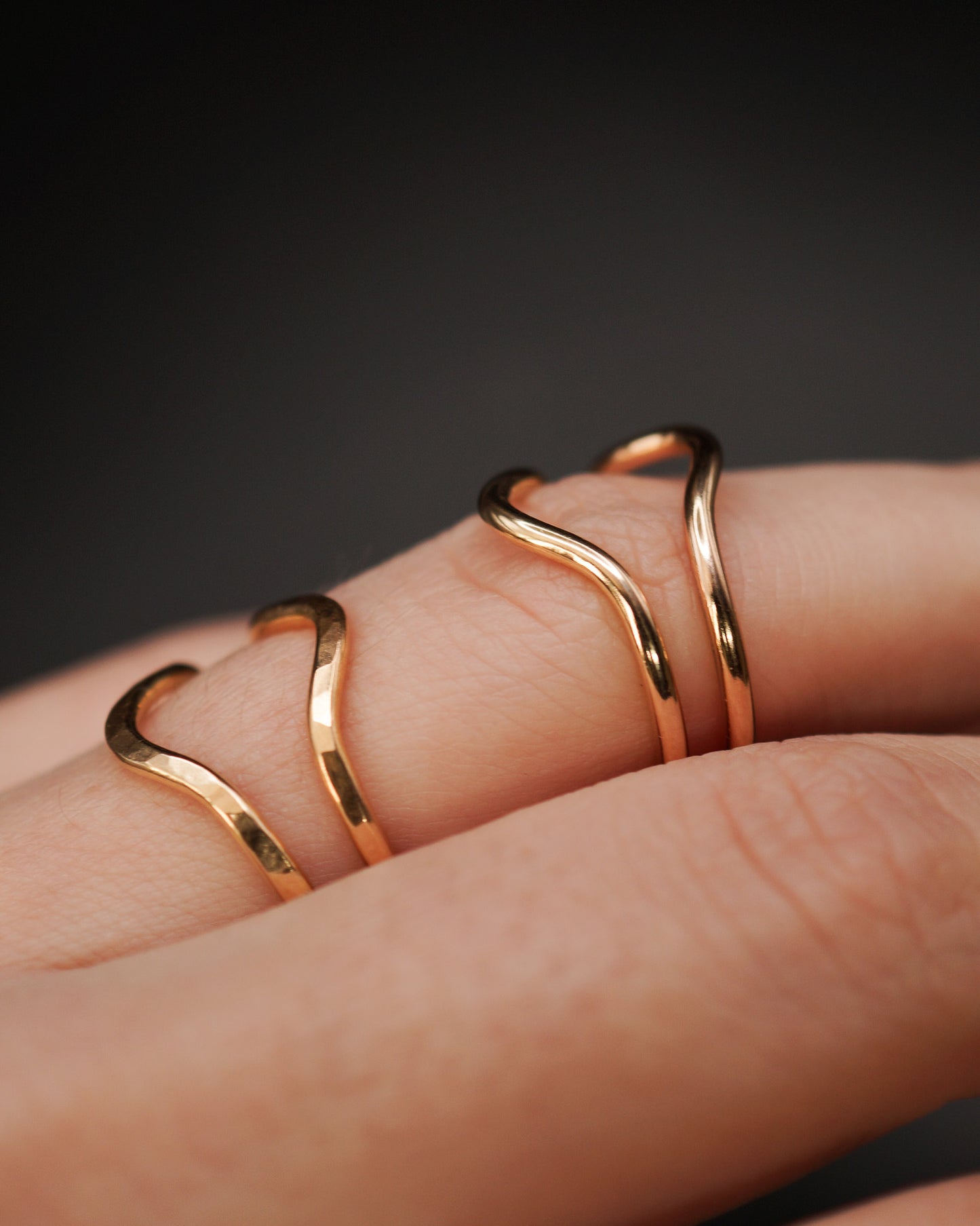Teardrop Ring, Sterling Silver