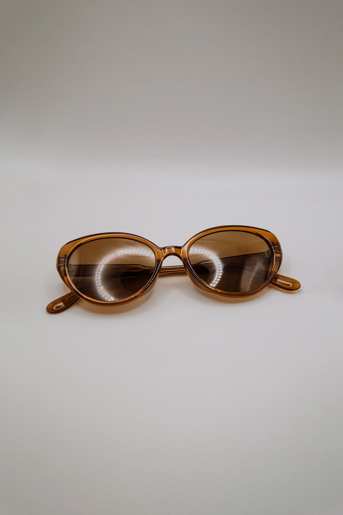 Brown Cat-Eye Sunglasses