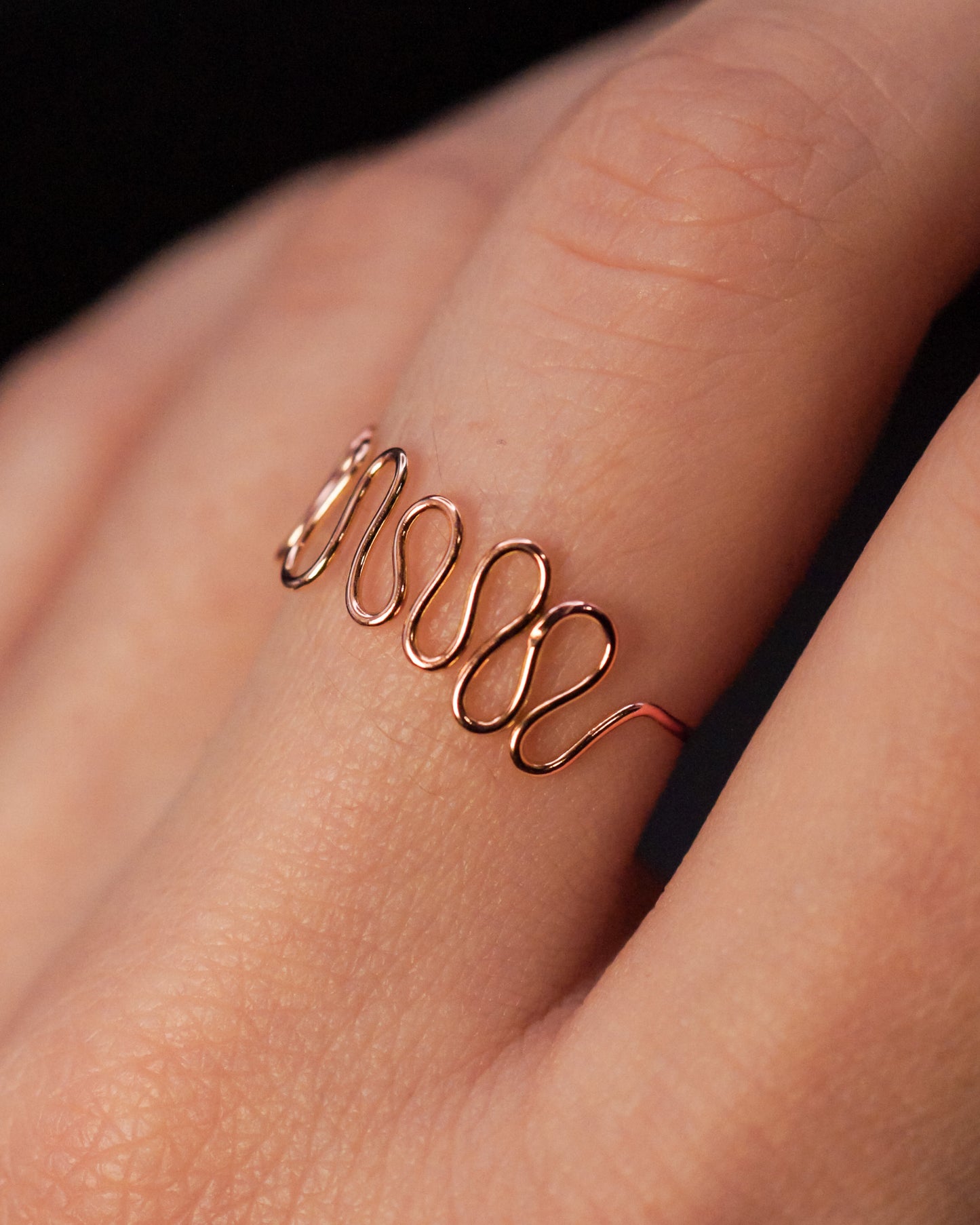 Diadem Ring, 14K Rose Gold Fill