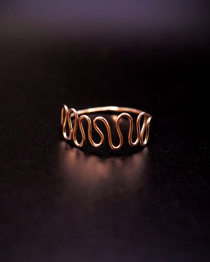 Diadem Ring, 14K Rose Gold Fill