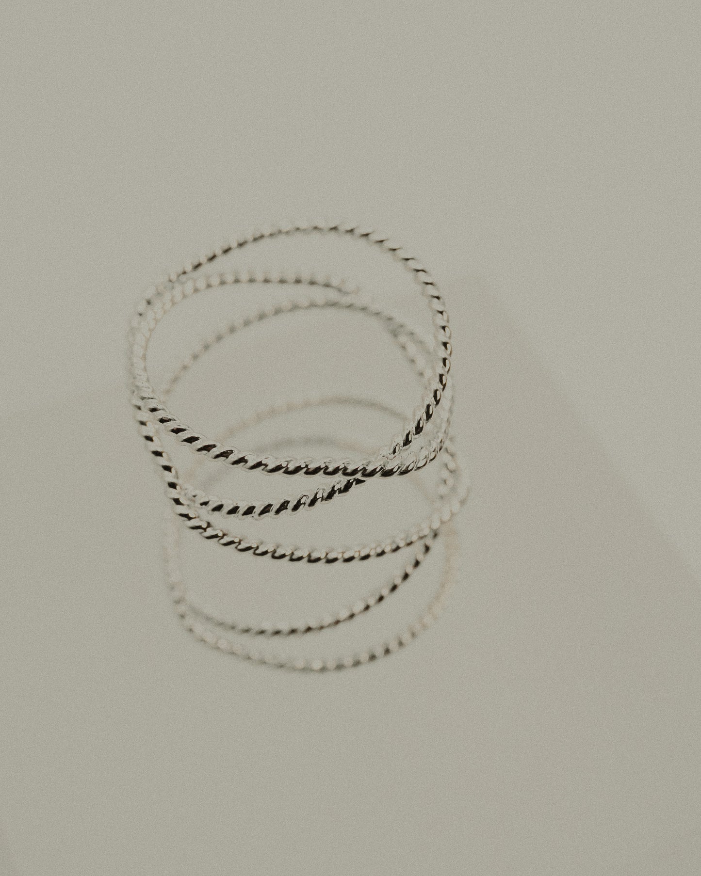 Extra Large Twist Wraparound Ring, Sterling Silver