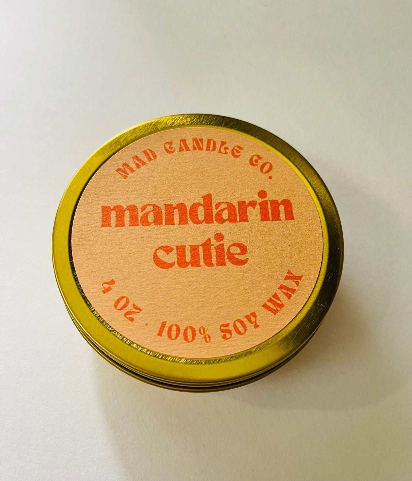 Mandarin Cutie Soy Candle