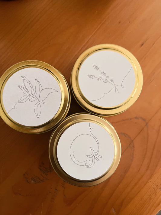 Botanical Garden Mini Candles