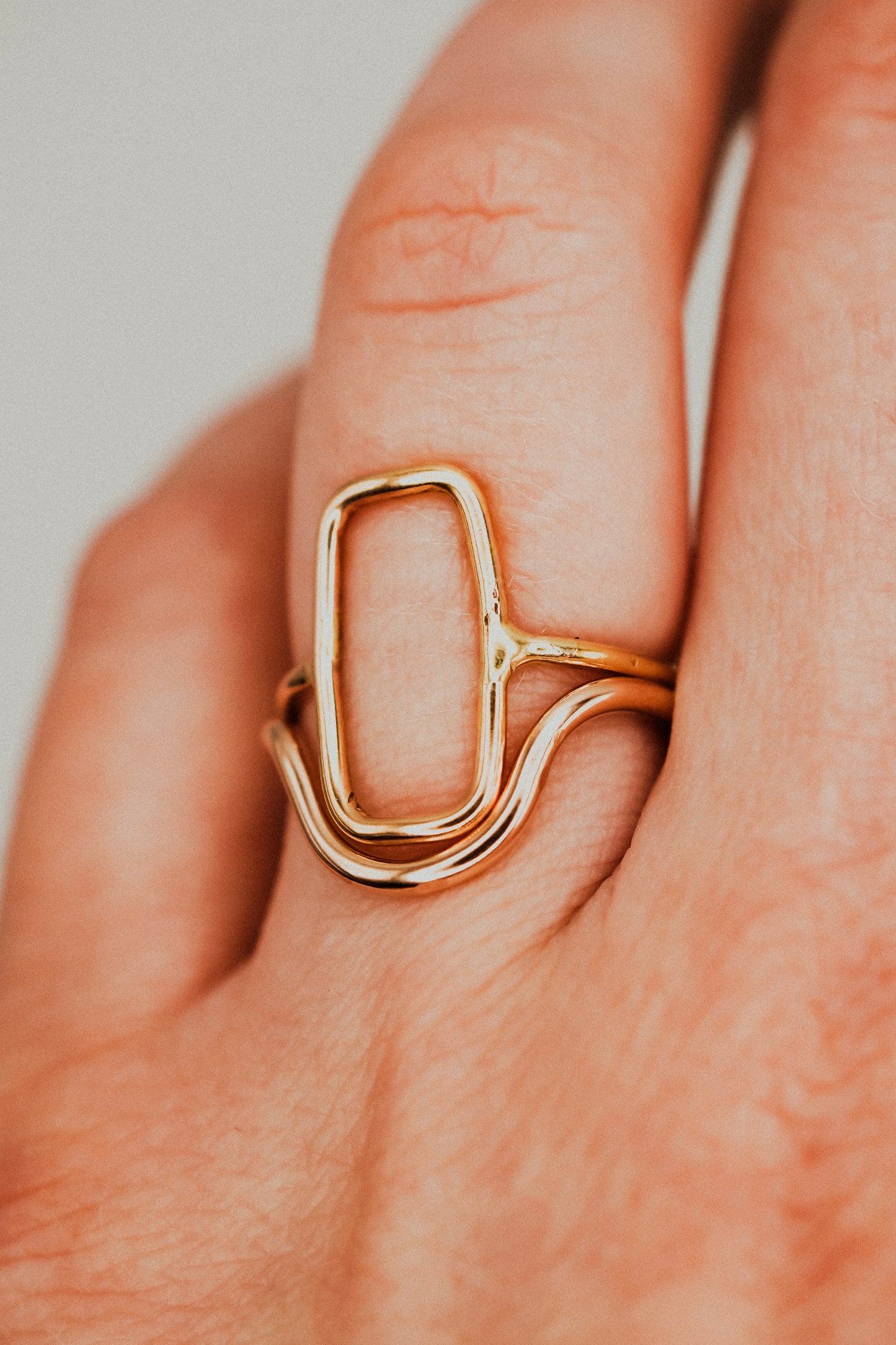 Arc Ring, 14K Gold Fill