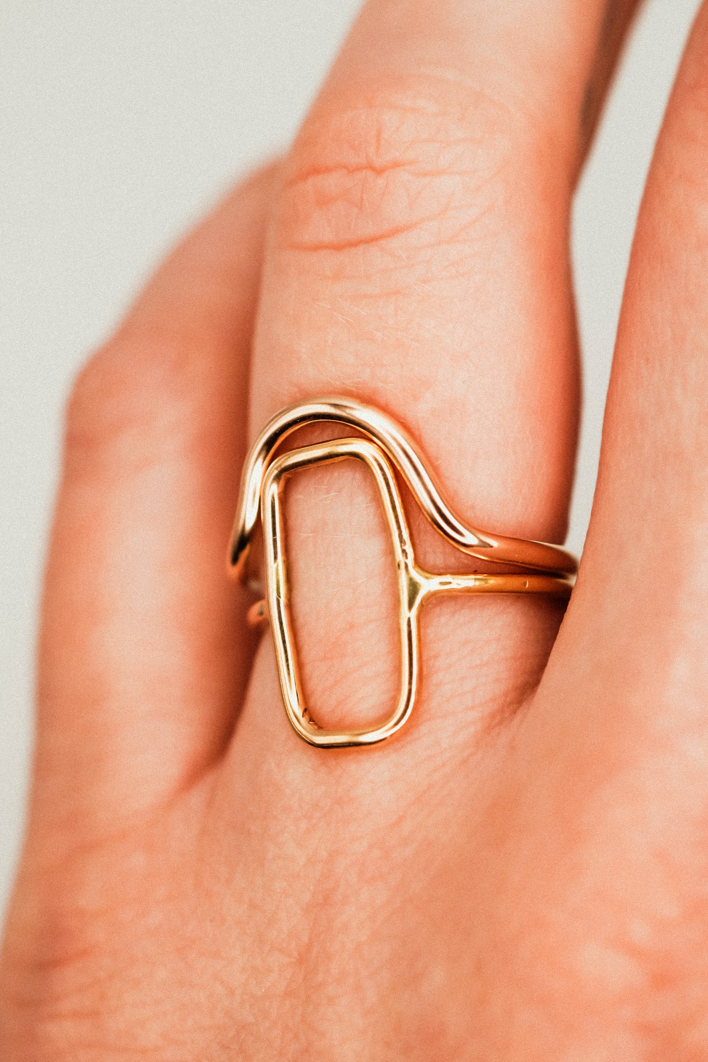 Arc Ring, 14K Gold Fill